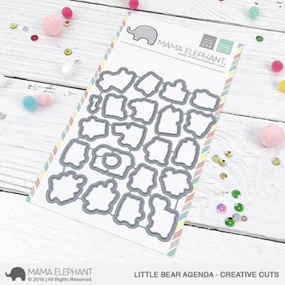 Mama Elephant Creative Cuts - Little Bear Agenda